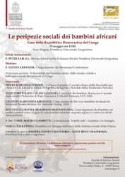 Le peripezie sociali dei bambini africani